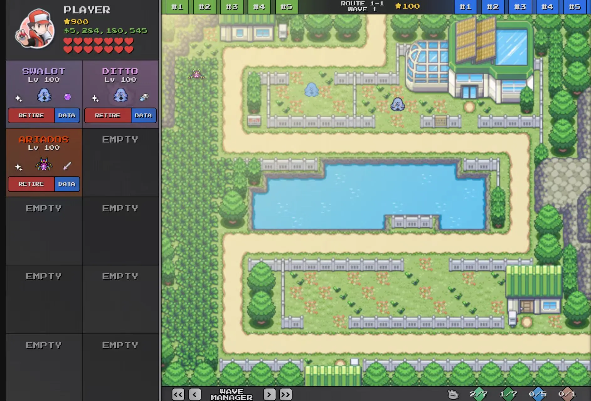 CrimsonStigmata's team setup