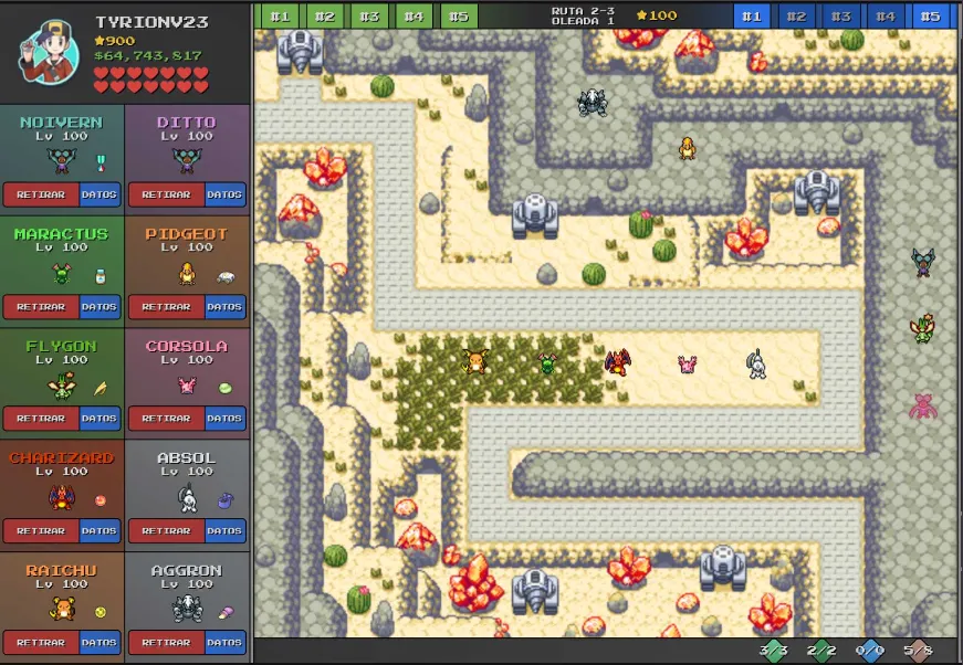 TYRIONV23's team setup